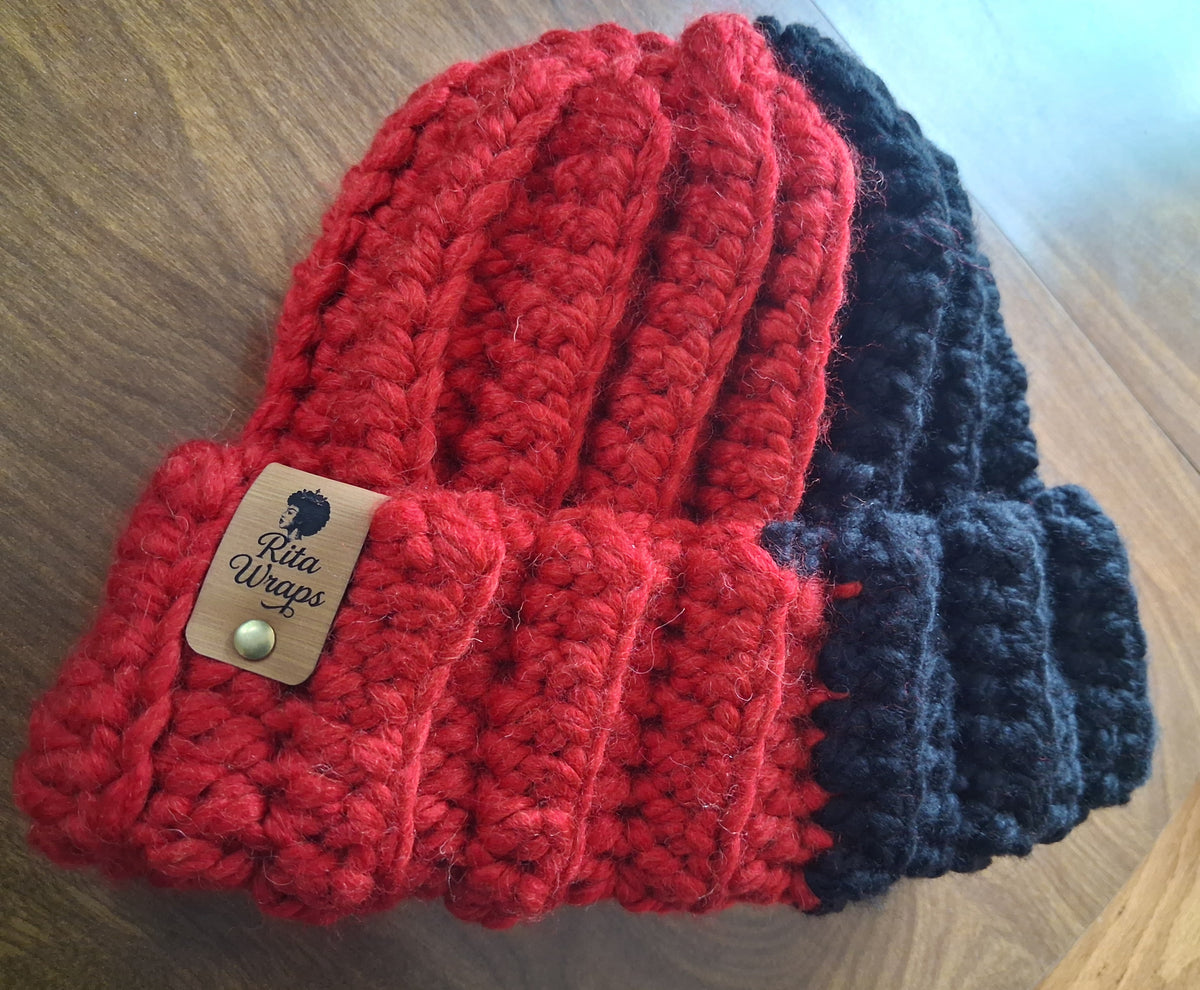 Crocheted Beanie Hat