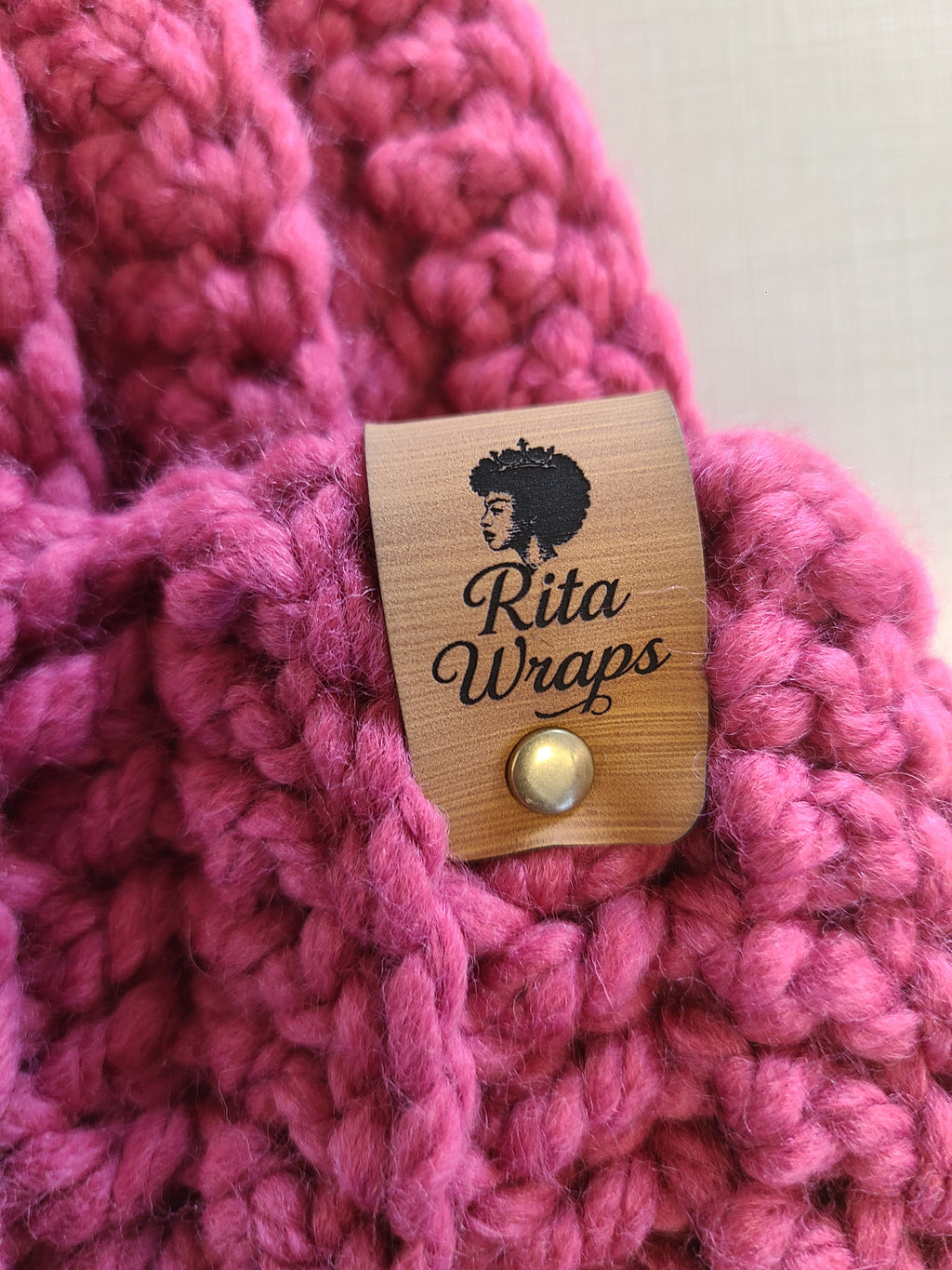 Crocheted Bolo Beanie Hat