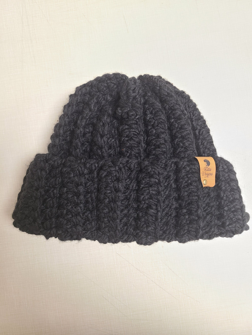 Crocheted Bolo Beanie Hat