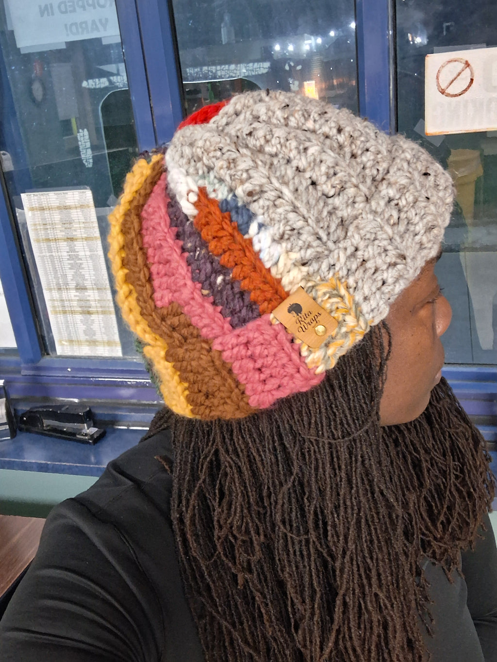 Crocheted Beanie Hat