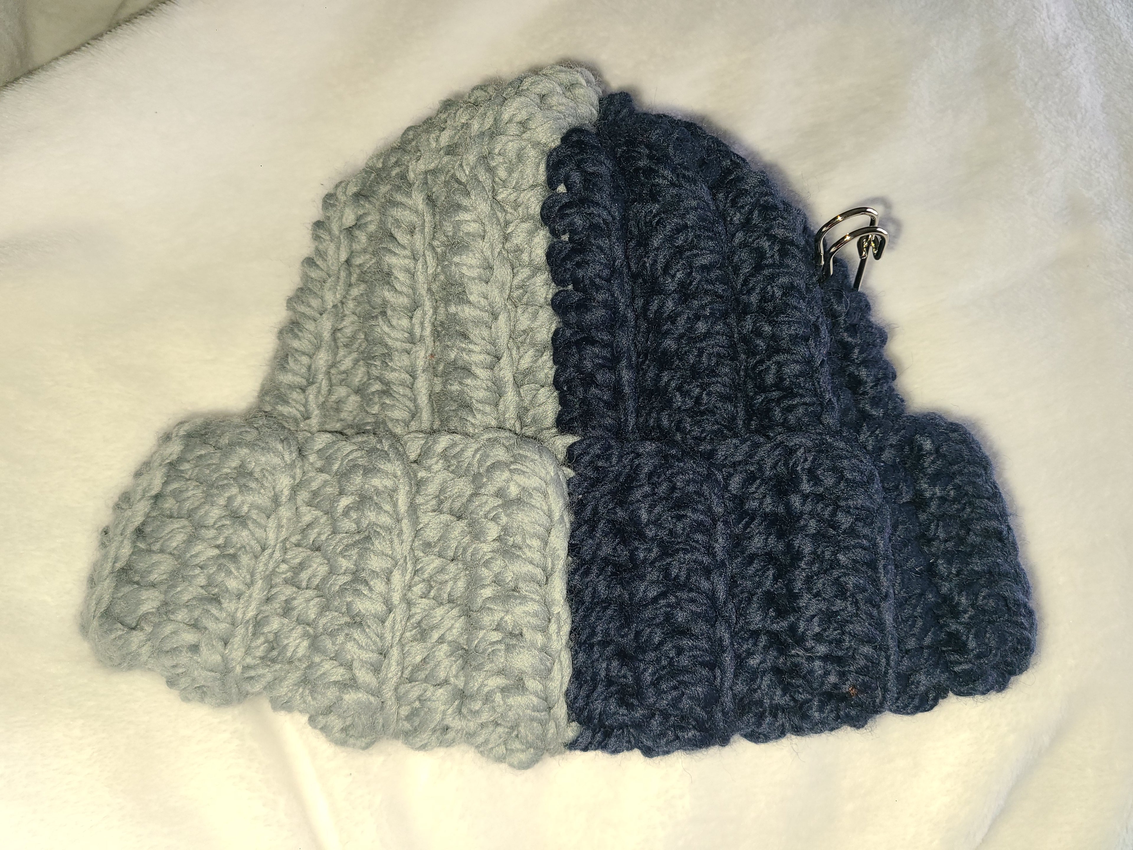 Crocheted Bolo Beanie Hat