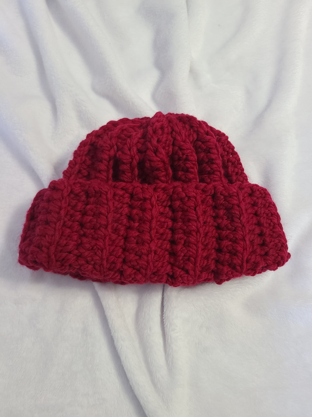 Crocheted Bolo Beanie Hat