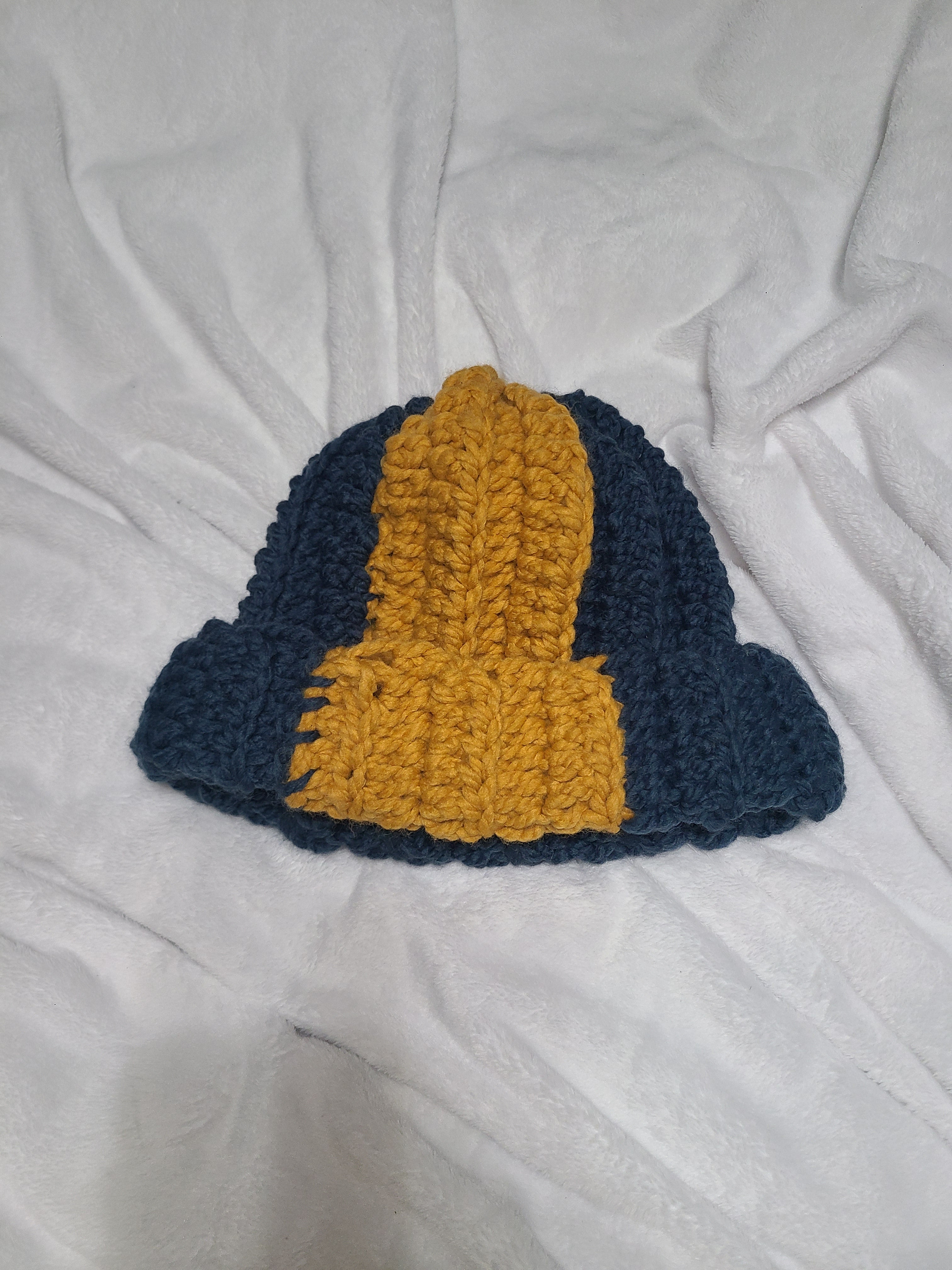 Crocheted Bolo Beanie Hat