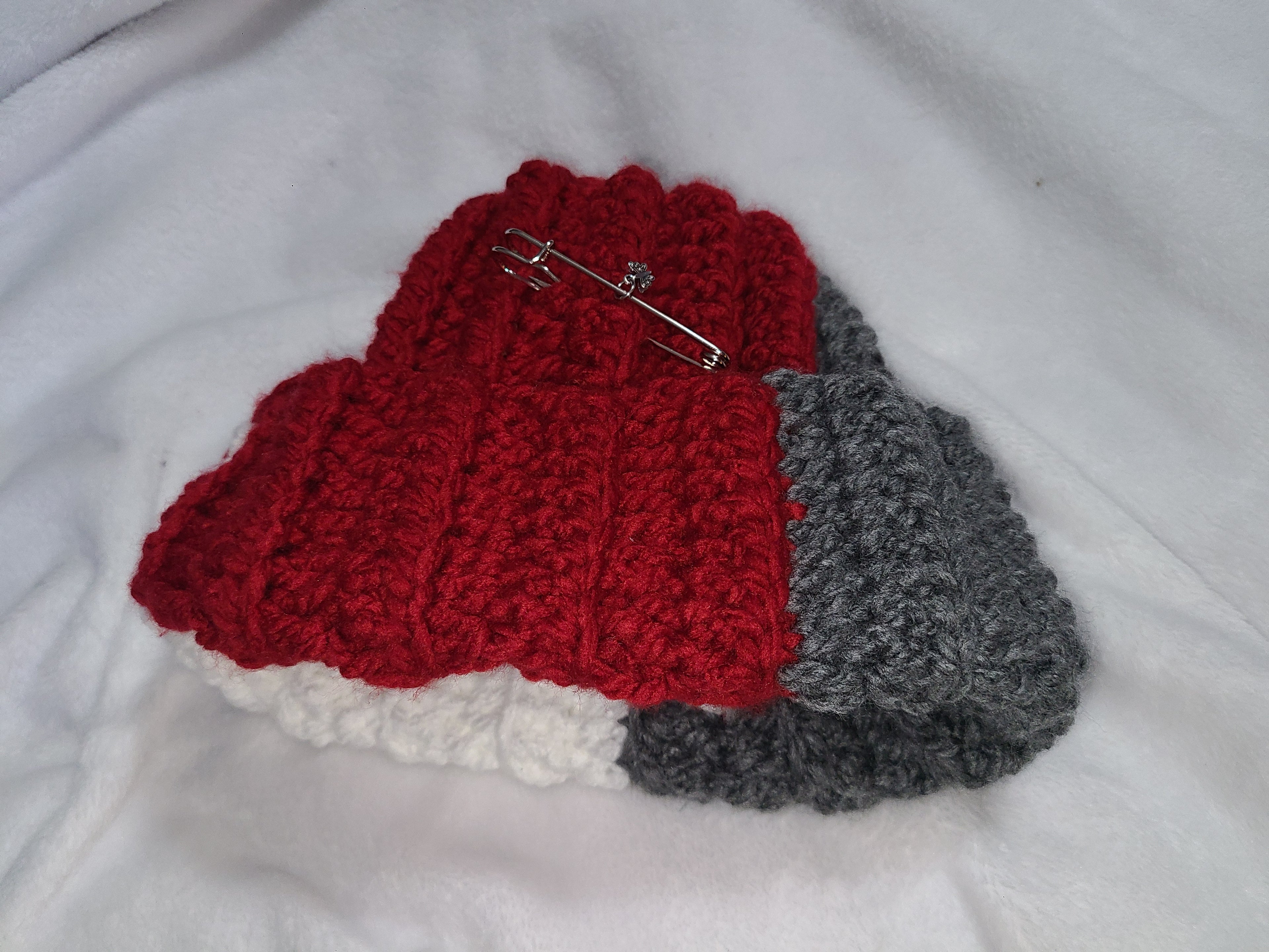 Crocheted Bolo Beanie Hat